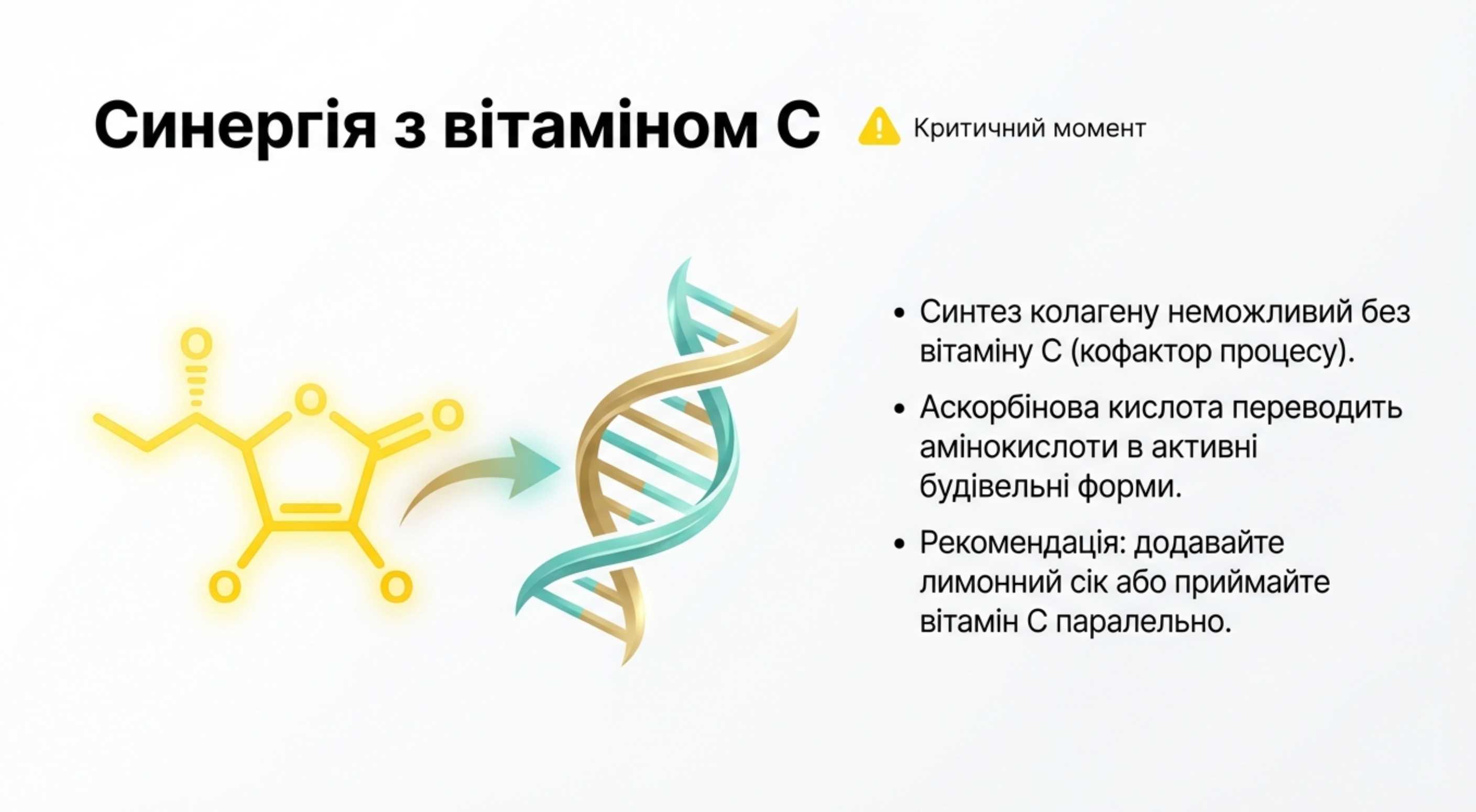Синергія. Як приймати коллаген в порошку з вітаміном С