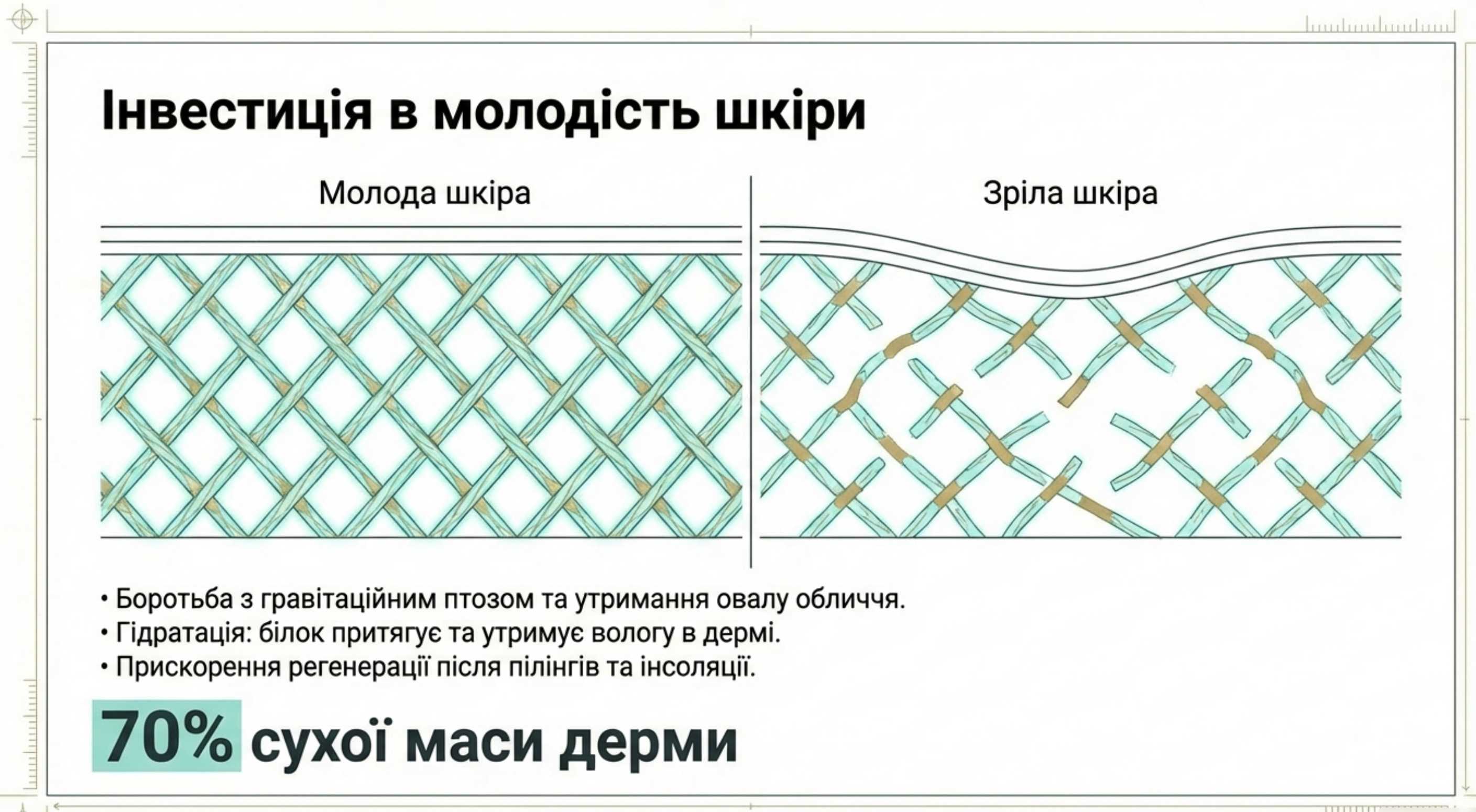1. Дерматологія та естетика. Коллаген для чого корисний шкірі