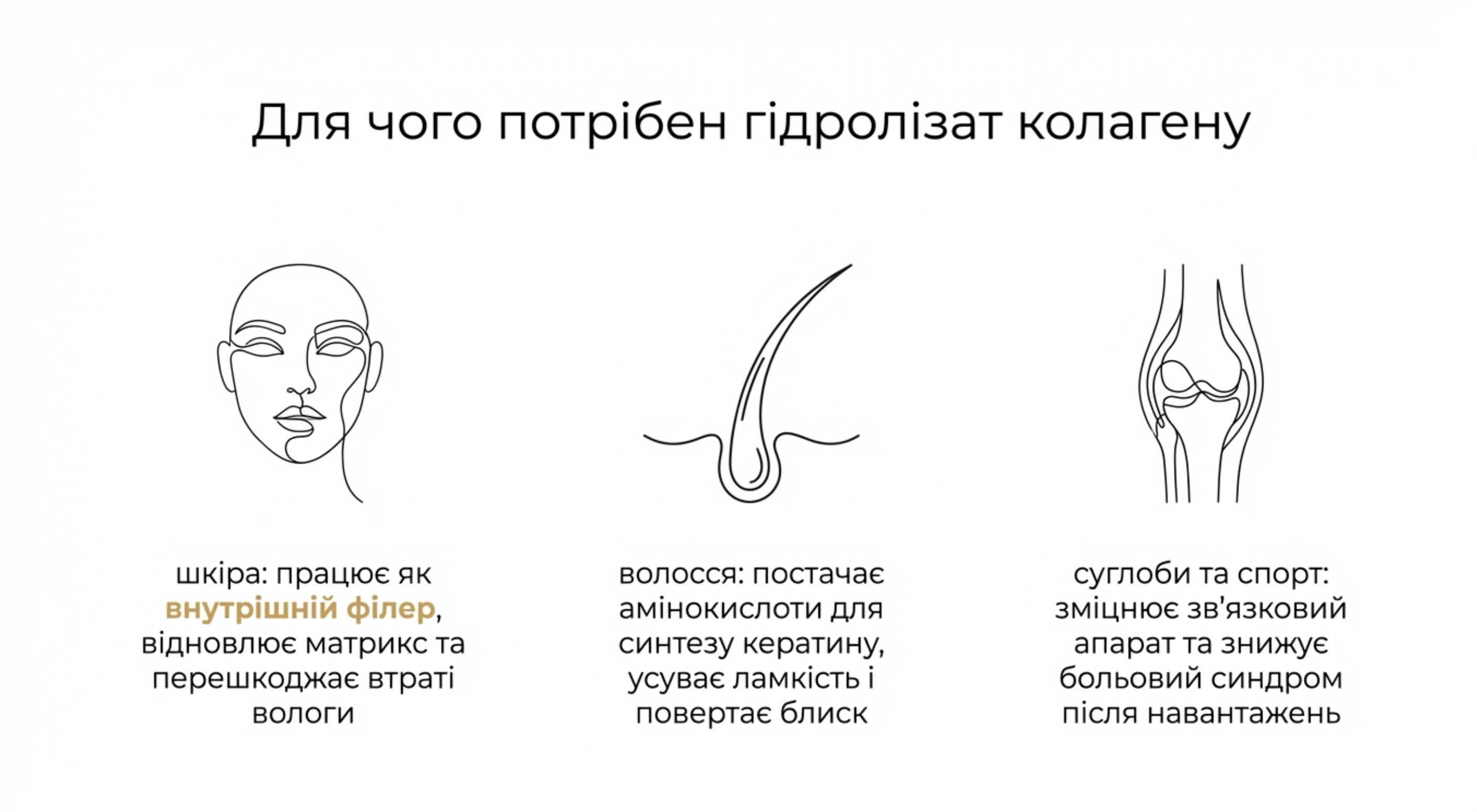 Для чого потрібен гідролізат коллагена всередину? Експертні переваги