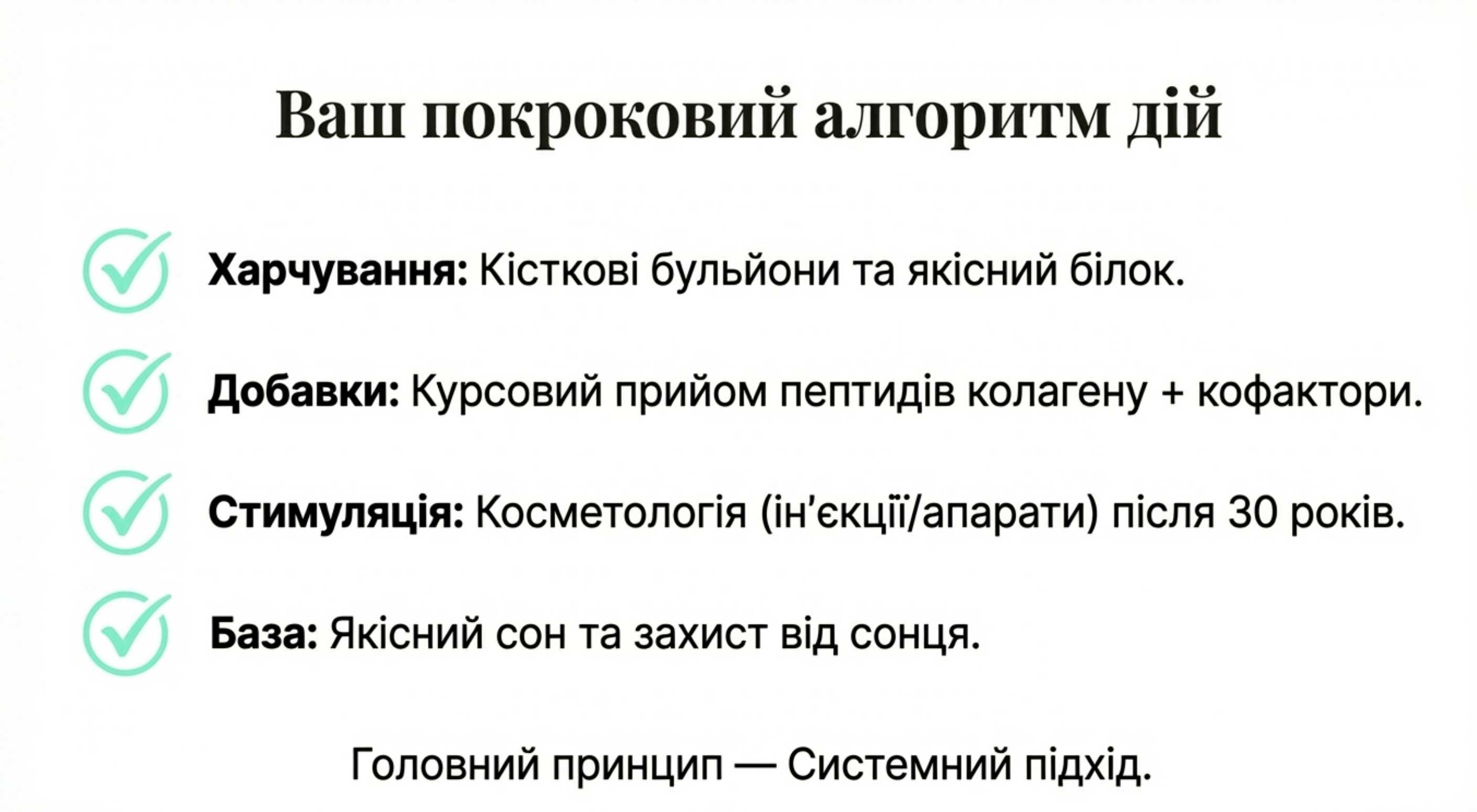 Заключення. Ваш покроковий план