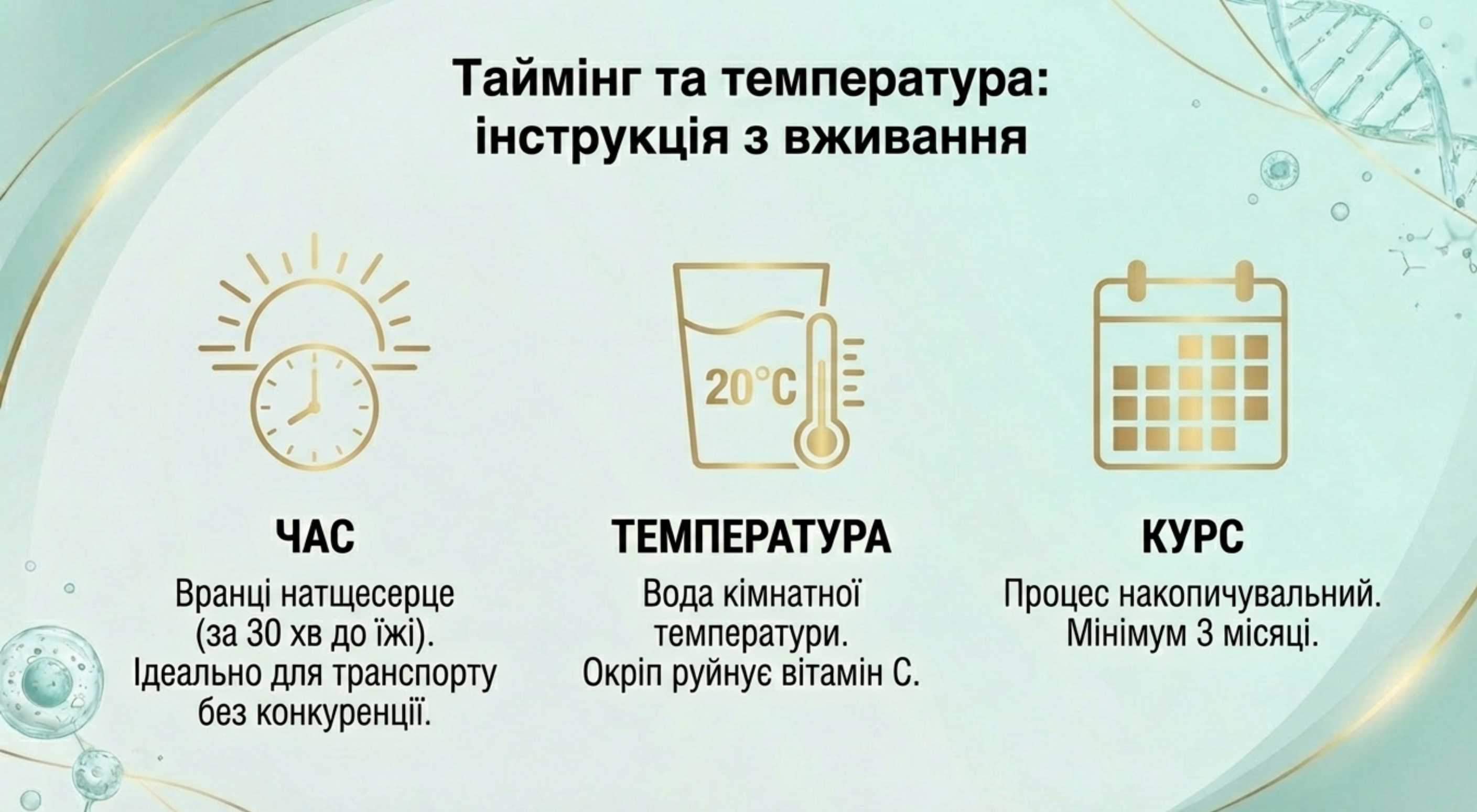Практичний посібник. Як і коли краще засвоюється коллаген