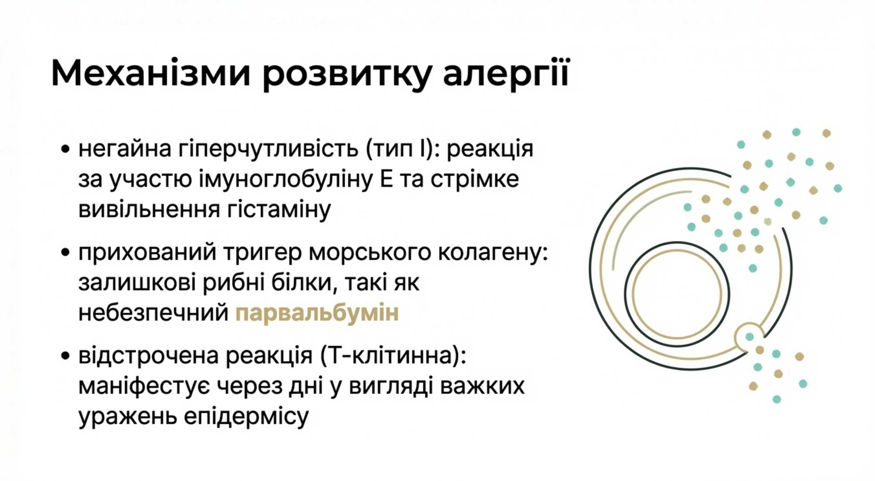 Механізми розвитку алергічної реакції