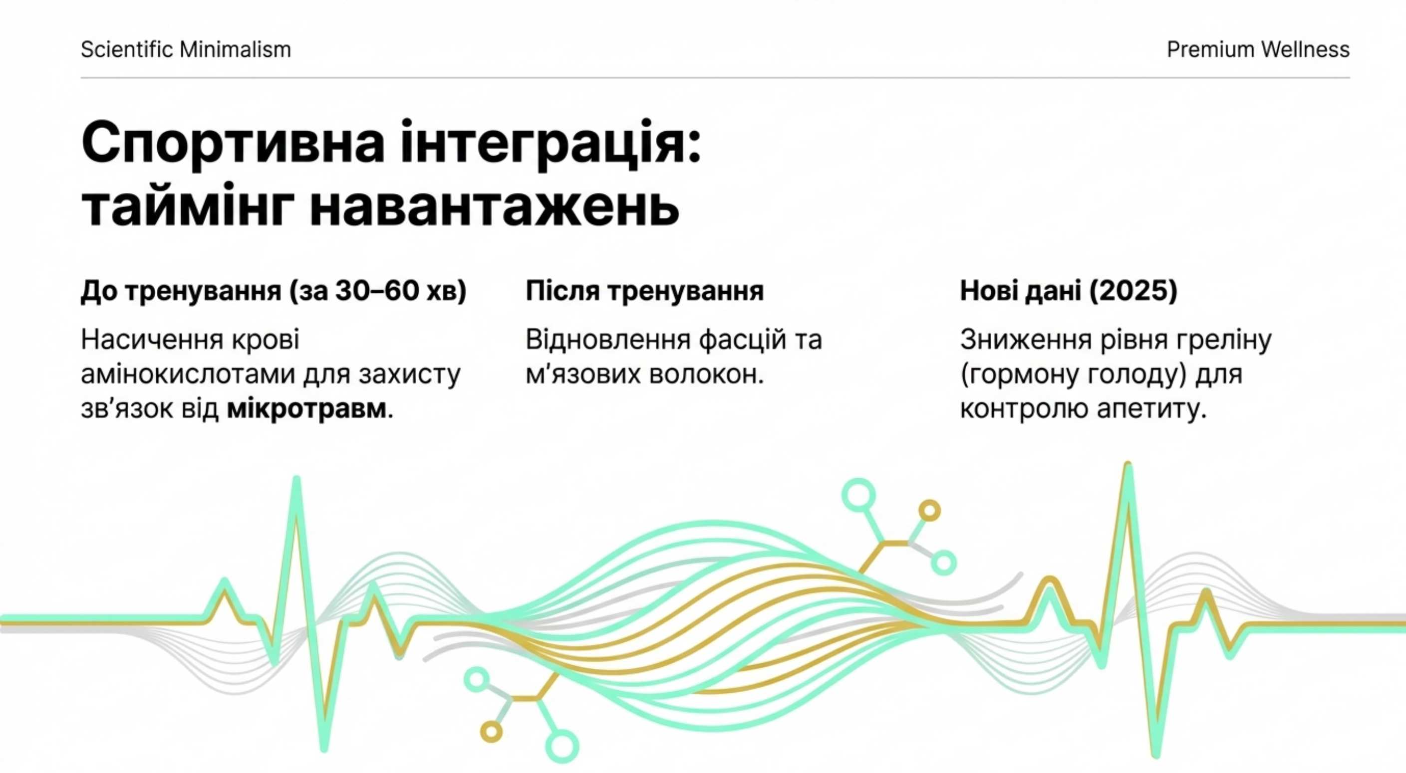 Спортивна інтеграція. До чи після навантажень