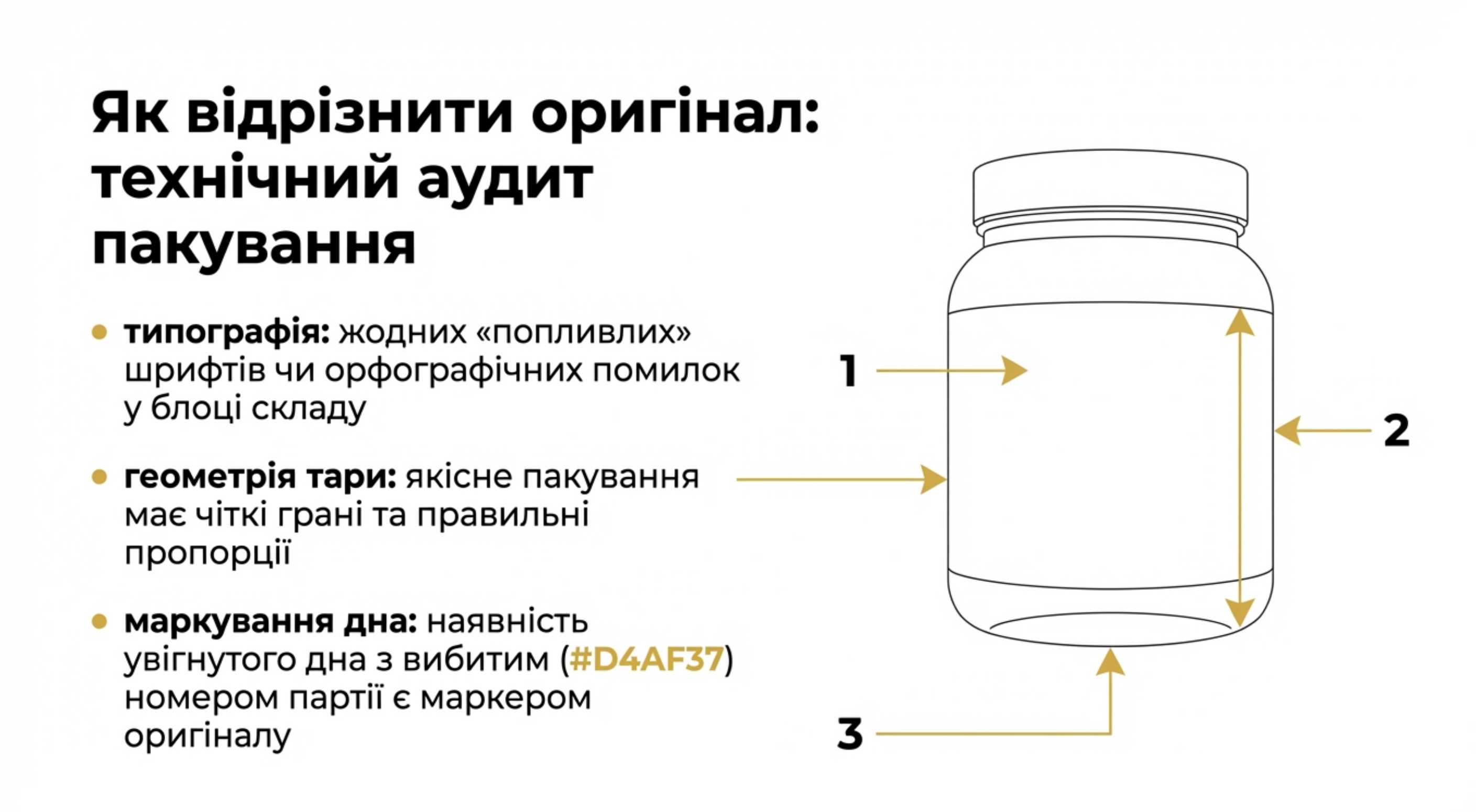 1. Технічний аудит упакування