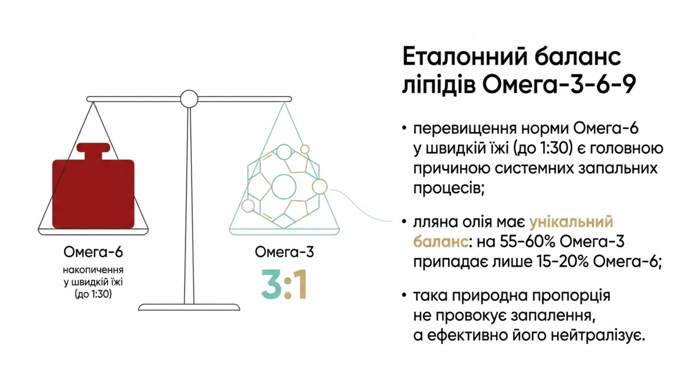 Баланс ліпідів. Правильне співвідношення омега 3 6 9