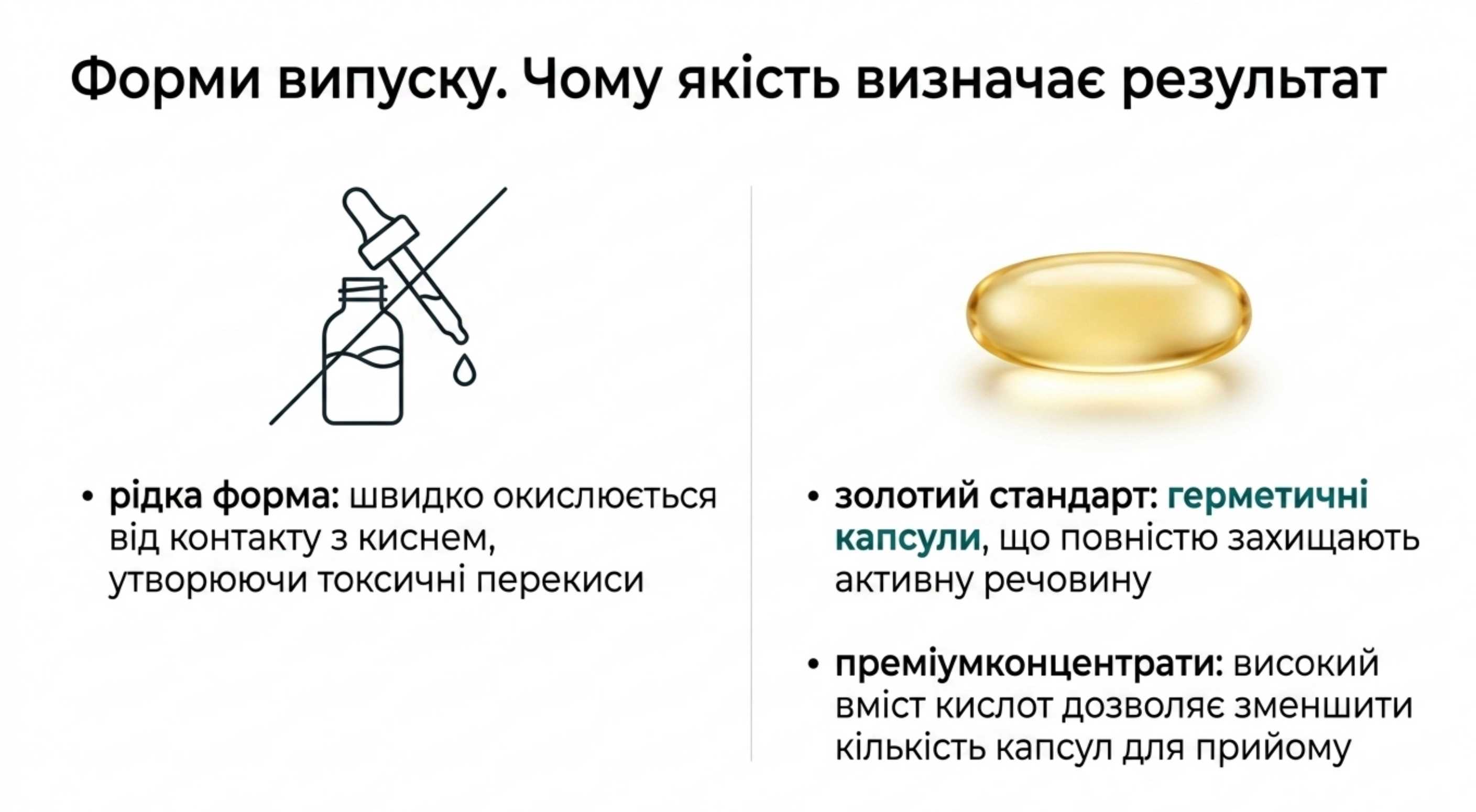 Форми випуску. Чому якість визначає результат