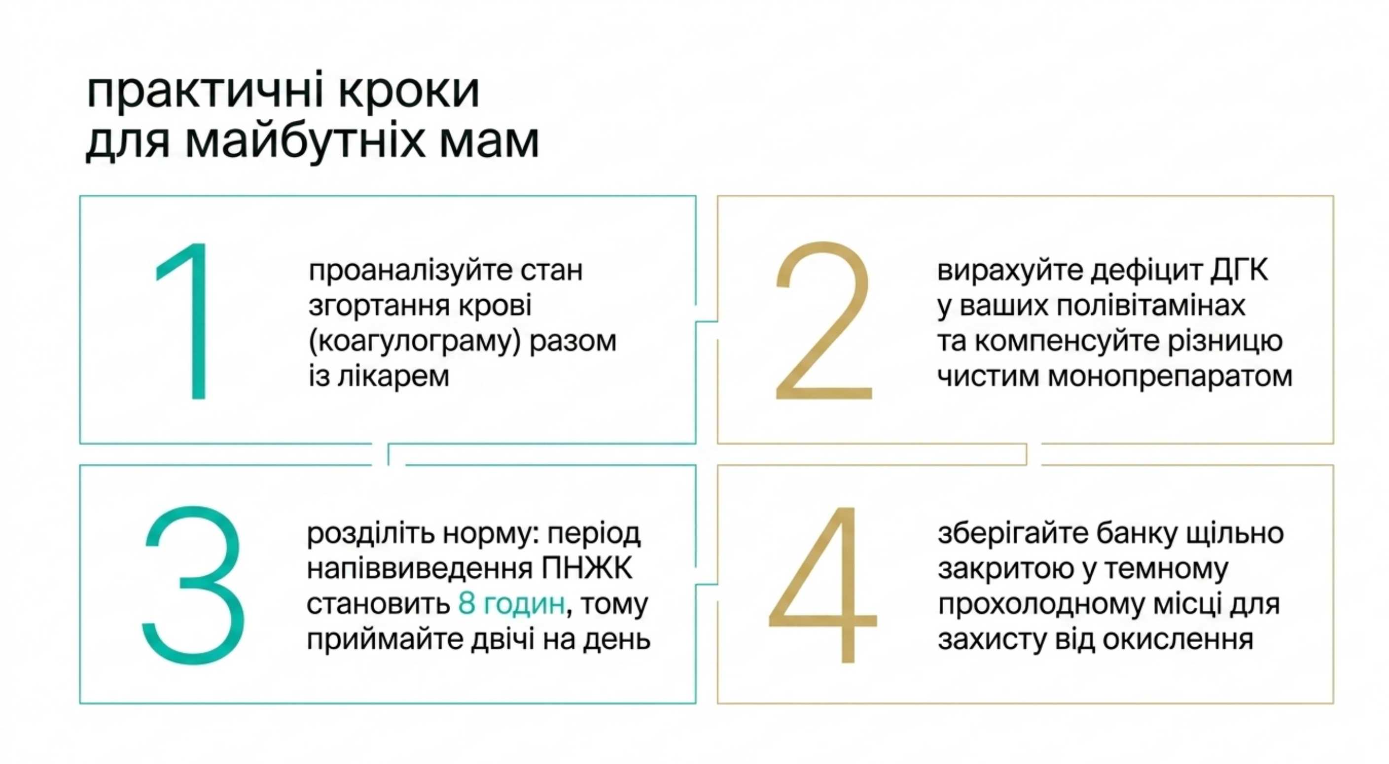 Практичні кроки для майбутніх мам