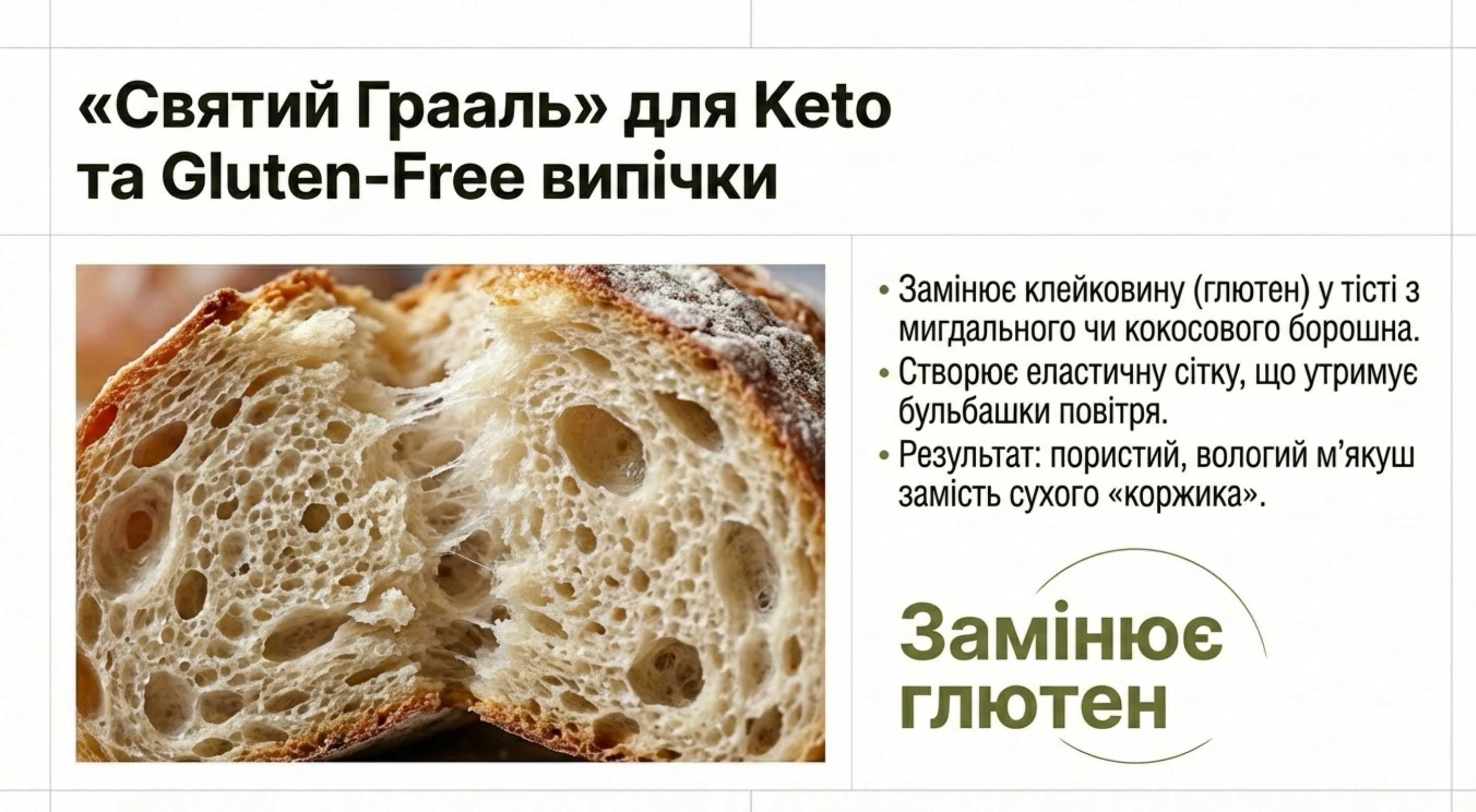 Псиллиум в кулинарии. Технологии использования