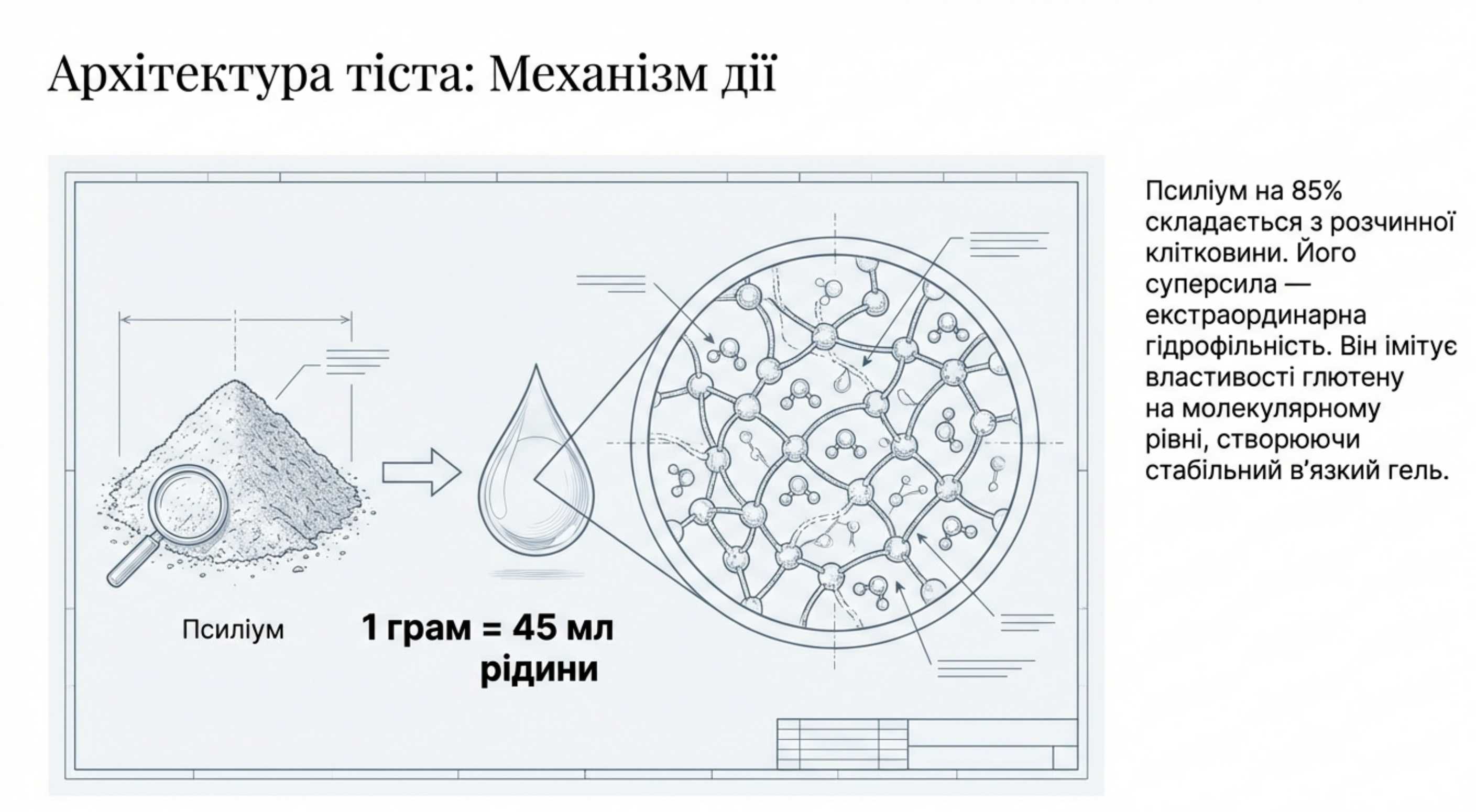 Механизм действия и гидрофильность