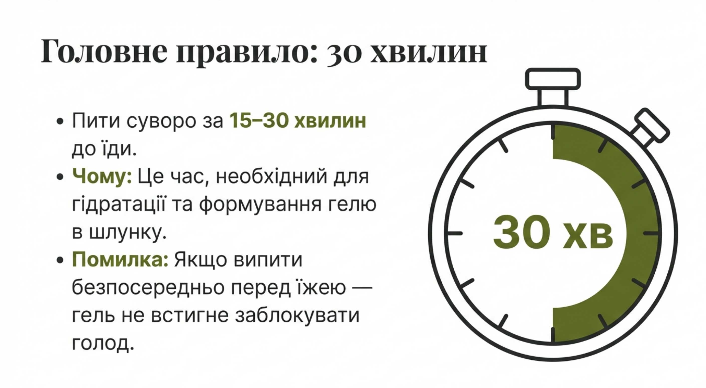Важнейшие правила приема