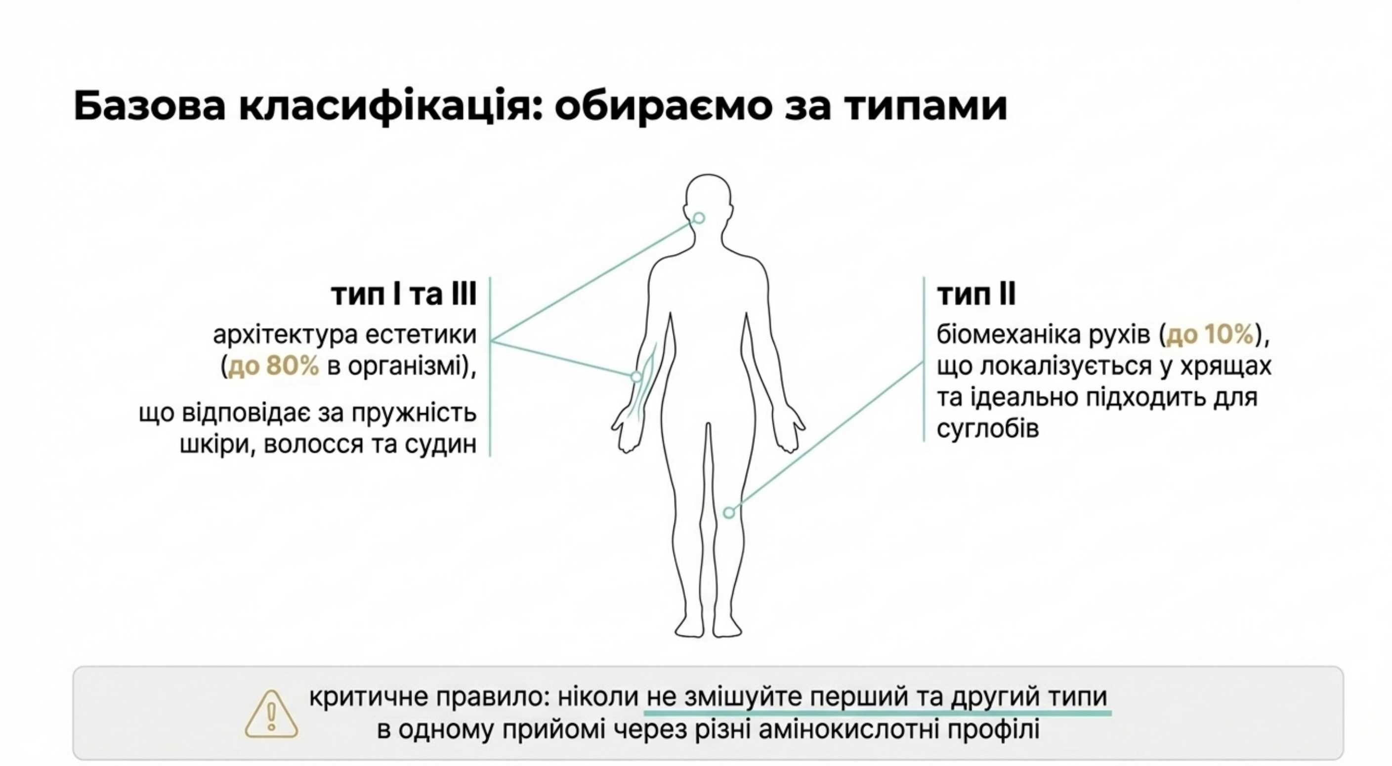 Базова класифікація. Як правильно вибрати коллаген за типами